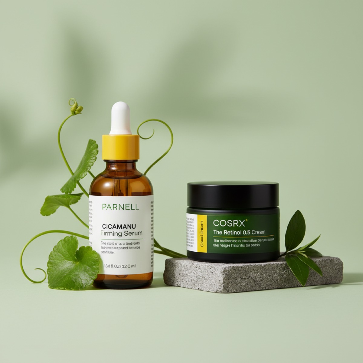 Parnell Bakuchiol Serum vs COSRX Retinol Cream: Gentle Anti-Aging Showdown