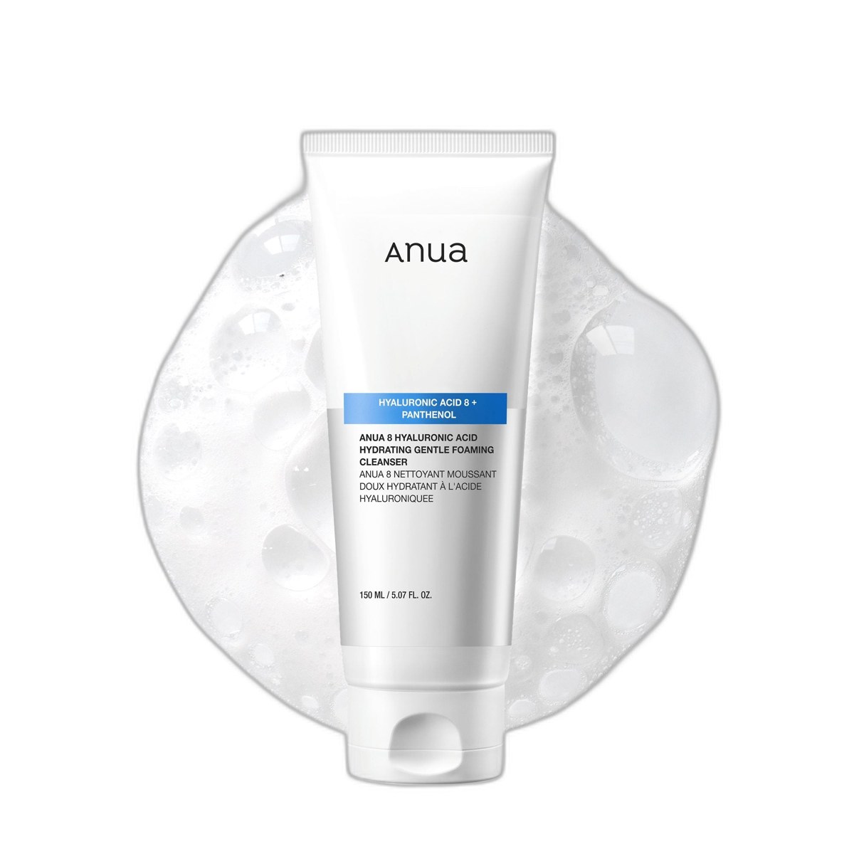 Anua 8 Hyaluronic Acid Hydrating Gentle Foaming Cleanser