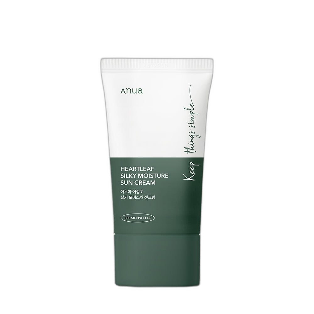 Anua Heartleaf Silky Moisture Sun Cream