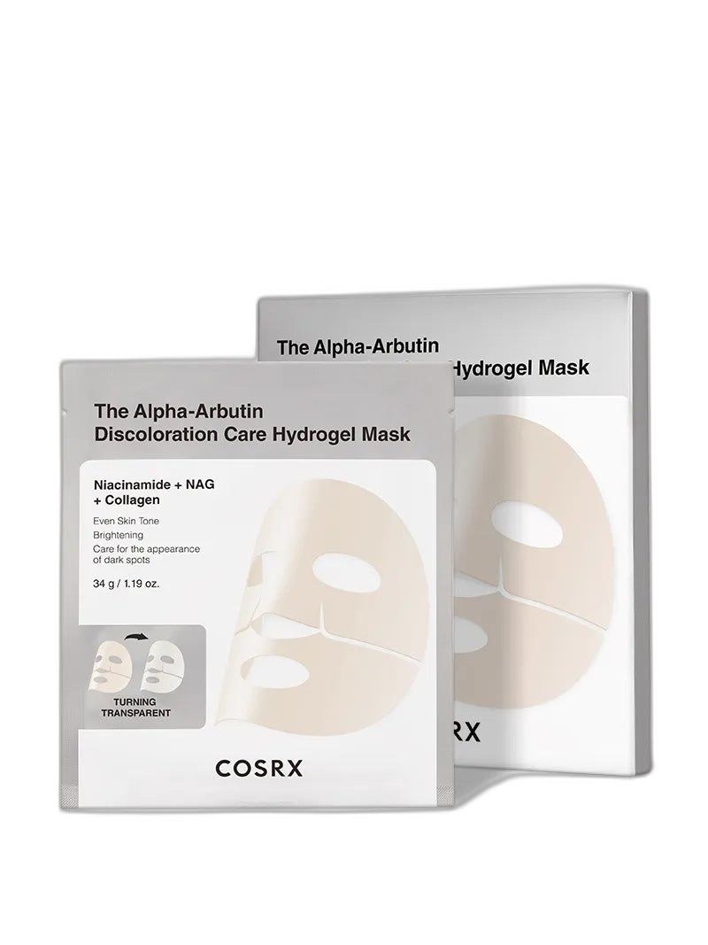 COSRX The Alpha-Arbutin Discoloration Care Hydrogel Mask